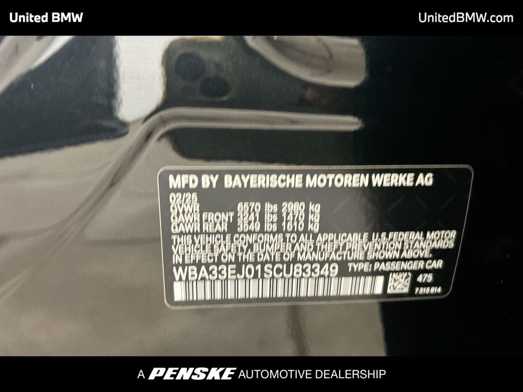 2025 BMW 7 Series 760i xDrive 24