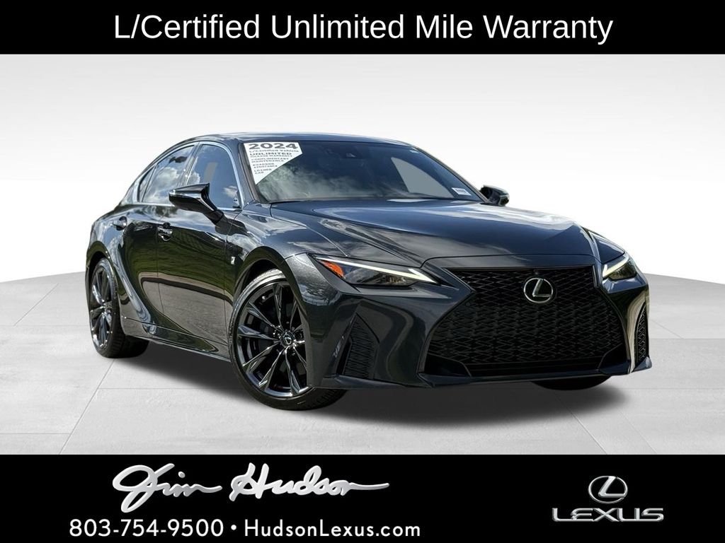2024 Lexus IS 350 F SPORT Caviar - Jim Hudson Acura - Image 1
