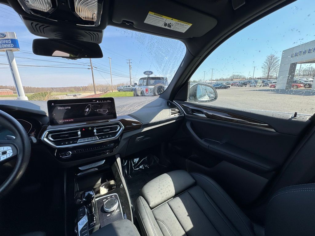 2023 BMW X3 xDrive30i White at Klick Lewis Buick Chevrolet