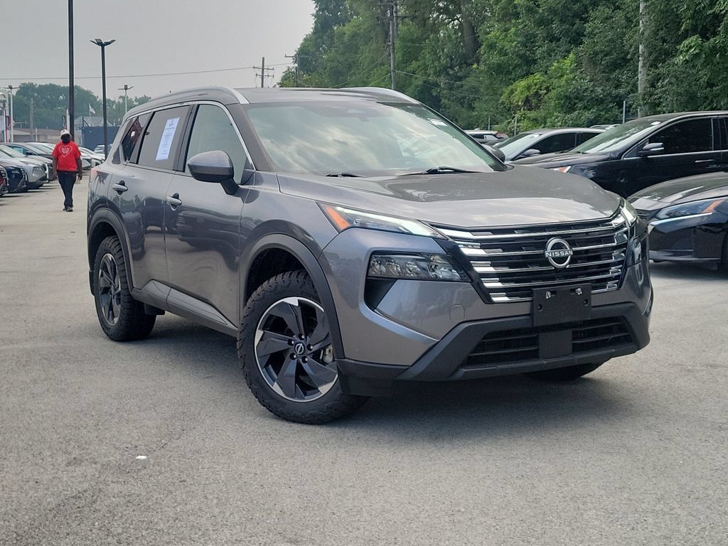 Gray (Gun Metallic) 2024 Nissan Rogue SUV / Crossover All-Wheel Drive Continuously Variable Transmission