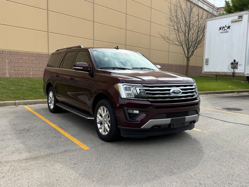 Used 2021 Burgundy Velvet Metallic Tinted Clearcoat Ford XLT image 2