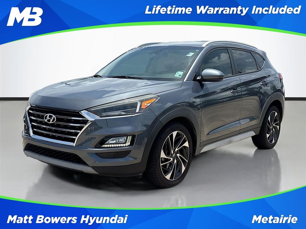Coliseum Gray 2019 Hyundai Tucson SUV / Crossover Front-Wheel Drive 6-Speed Automatic