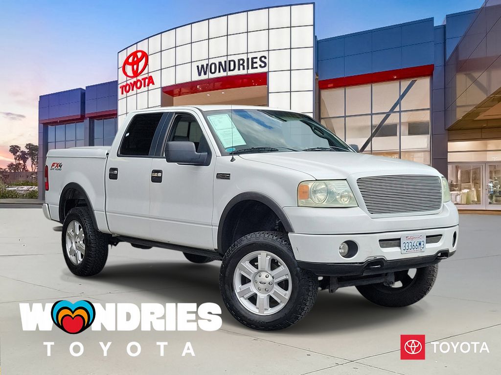 Oxford White Clearcoat 2006 Ford F-150 FX4 SuperCrew Styleside 4WD Pickup Truck Four-Wheel Drive 4-Speed Automatic Overdrive