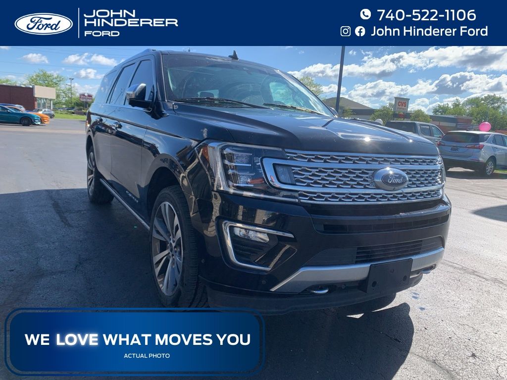 Agate Black Metallic 2021 Ford Expedition SUV / Crossover Four-Wheel Drive Automatic