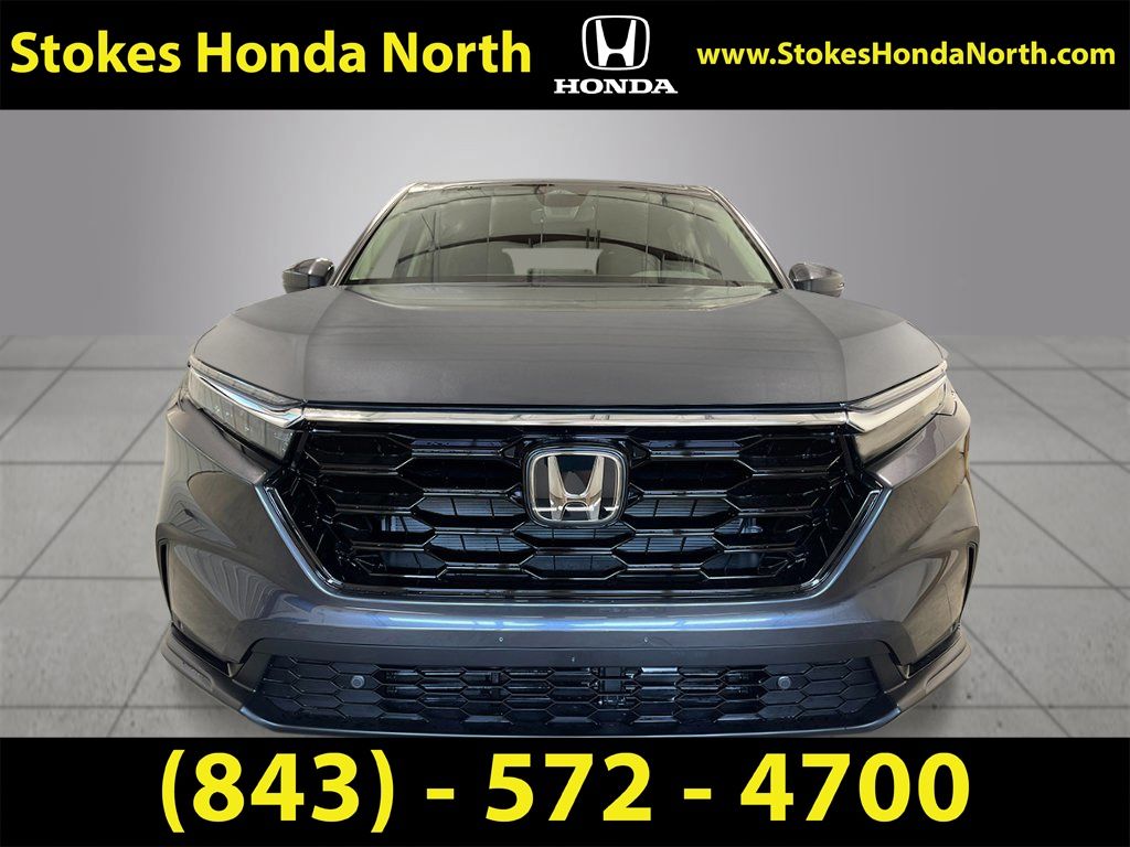 2026 Honda CR-V EX-L Gray at Stokes Honda North