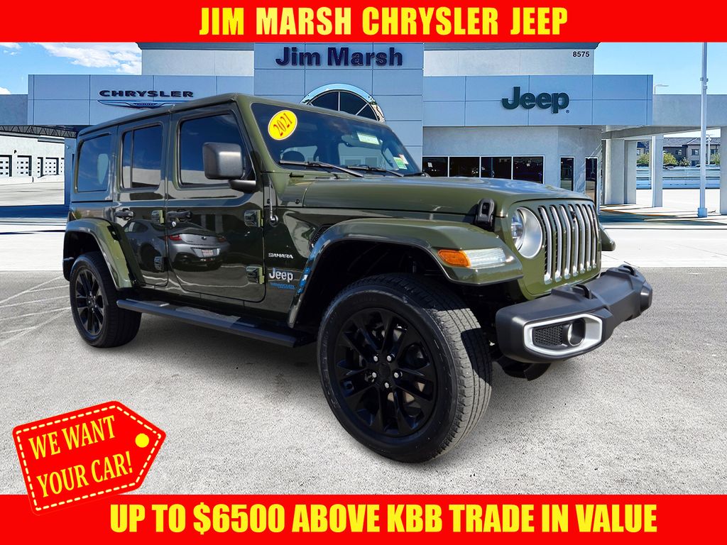 2021 Jeep Wrangler Unlimited Sahara 4xe 1