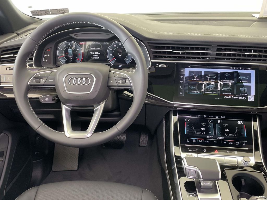 2026 Audi Q8  White at Audi Porsche Sewickley