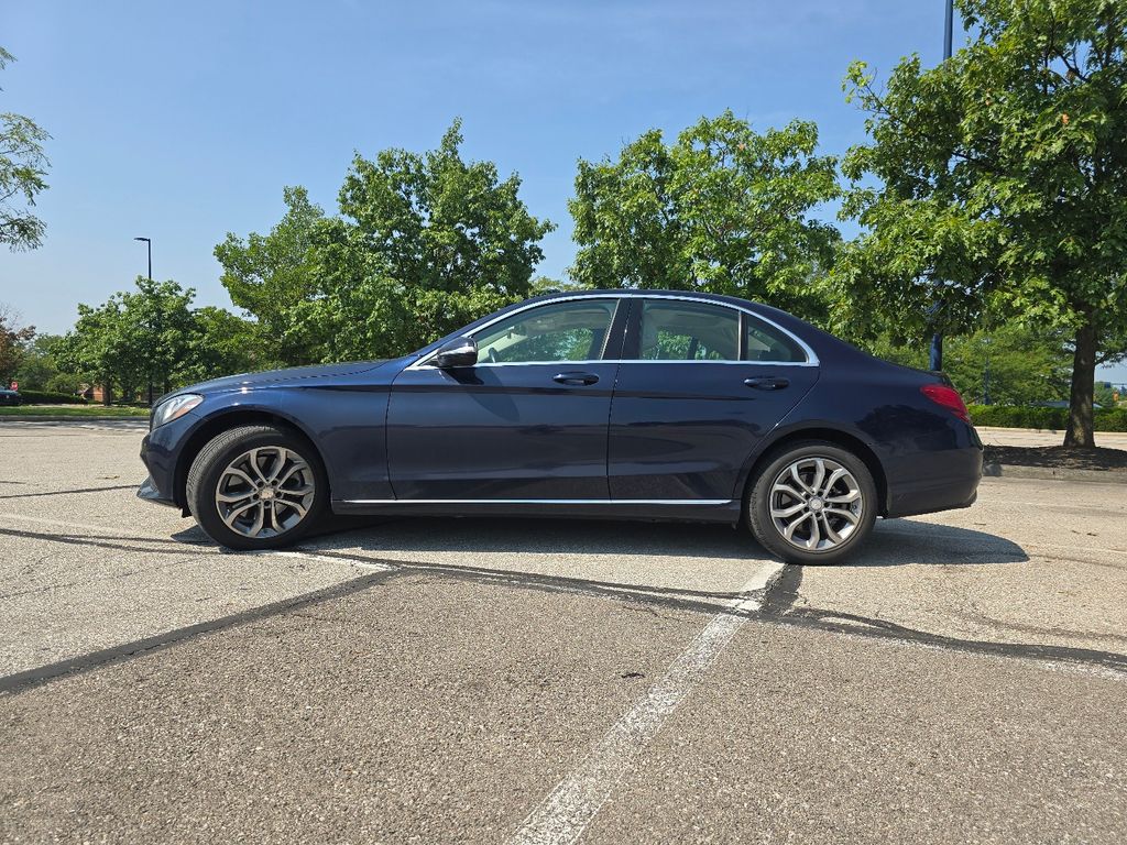 Used 2015 Blue Mercedes-Benz C 300 image 12