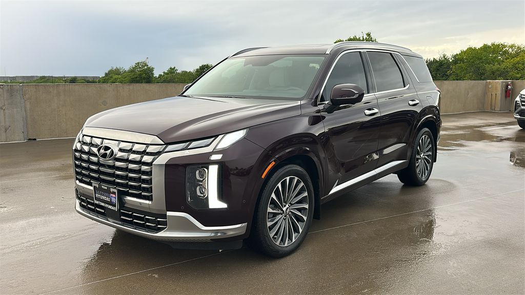 2024 Hyundai Palisade Calligraphy Red at Don McGill Toyota
