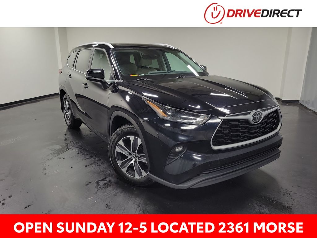 Midnight Black Metallic 2024 Toyota Highlander SUV / Crossover All-Wheel Drive 8-Speed Automatic