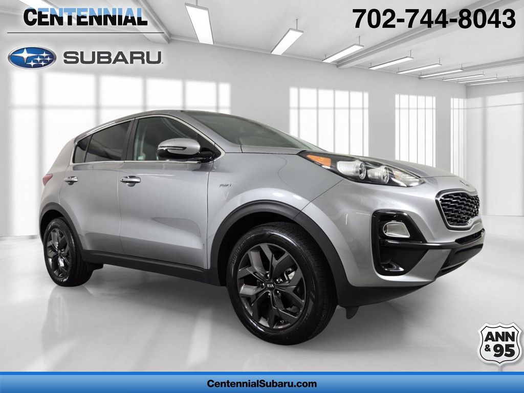 Steel Gray 2022 Kia Sportage SUV / Crossover All-Wheel Drive 6-Speed Automatic Overdrive