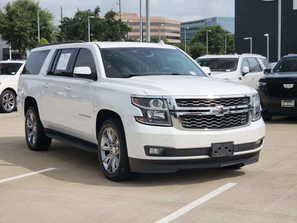 2017 Chevrolet Suburban LT White at Joe Myers Mazda Kia