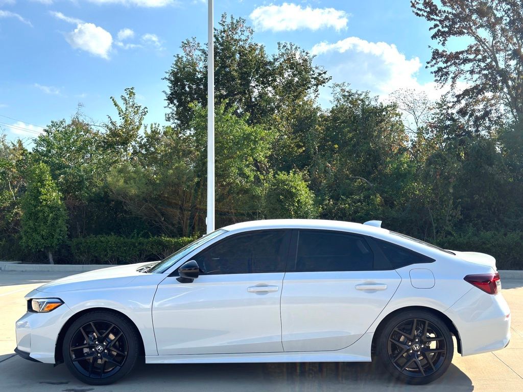 2026 Honda Civic Sport White at Community Honda