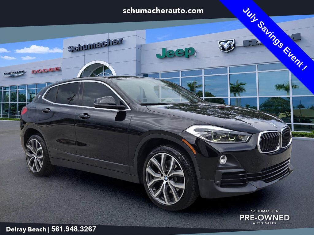 Jet Black 2020 BMW X2 SUV / Crossover Front-Wheel Drive 8-Speed Automatic