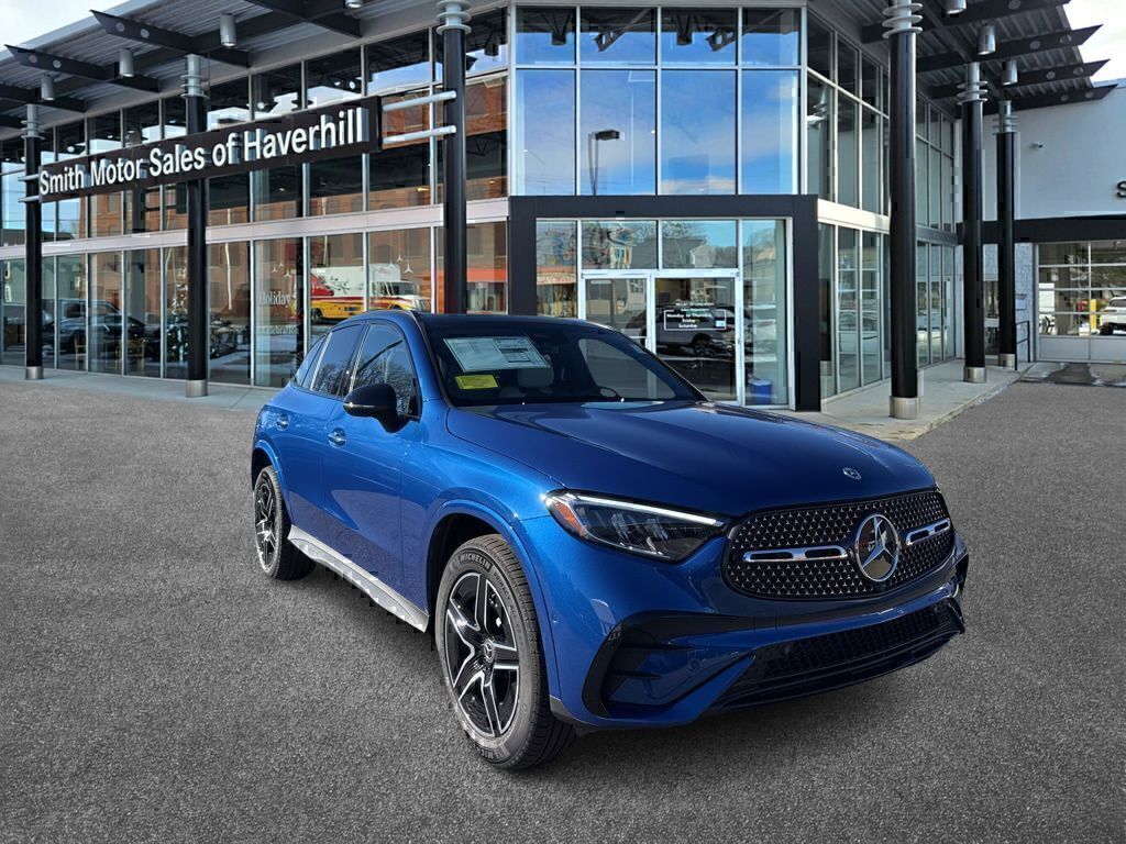 Blue Metallic 2026 Mercedes-Benz GLC 300 4MATIC SUV / Crossover All-Wheel Drive 9-Speed Automatic