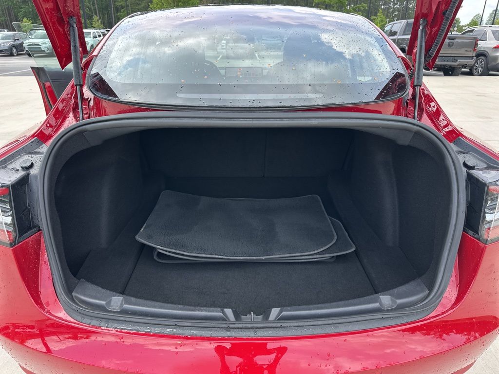 2018 Red Multi-Coat Tesla Model 3 Long Range AWD Sedan