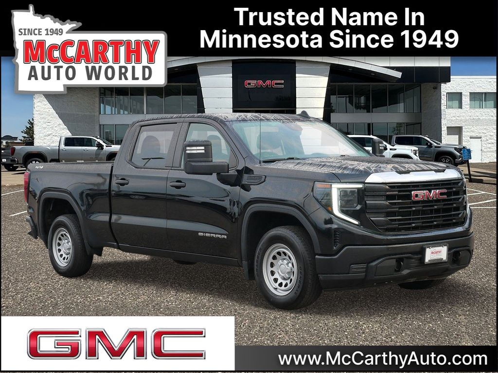 Onyx Black 2023 GMC Sierra 1500 Pickup Truck Four-Wheel Drive Automatic