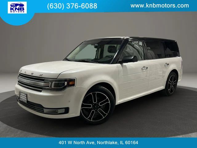 White Platinum 2013 Ford Flex Limited AWD SUV / Crossover All-Wheel Drive 6-Speed Automatic