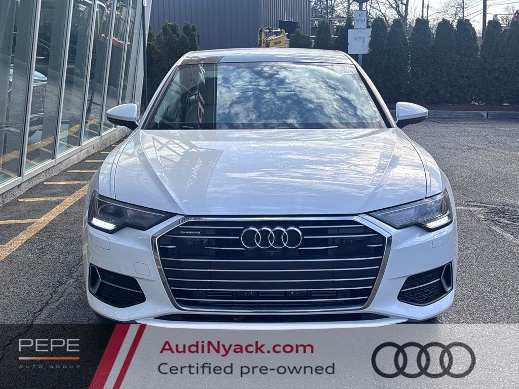 Certified Used 2023 White Audi Premium Plus image 2