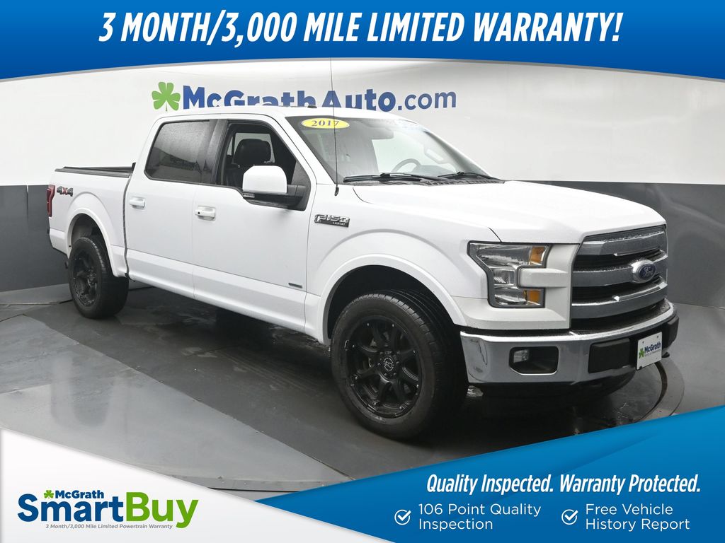 Oxford White 2017 Ford F-150 Pickup Truck Four-Wheel Drive Automatic