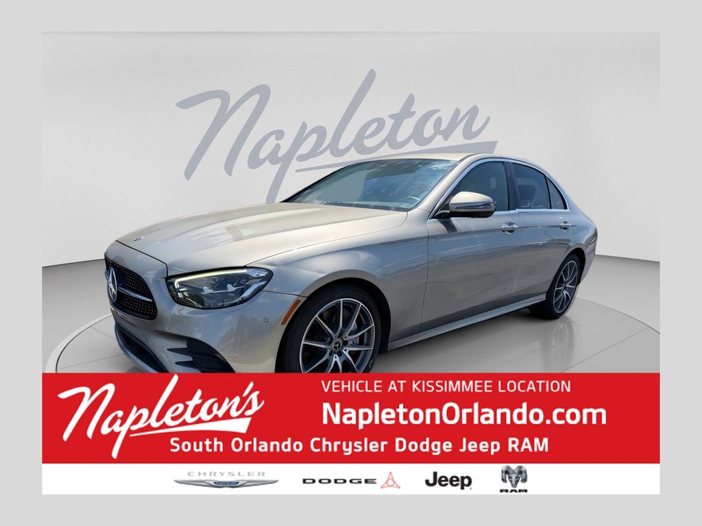 Mojave Silver Metallic 2021 Mercedes-Benz E-Class Sedan Rear-Wheel Drive 9-Speed Automatic