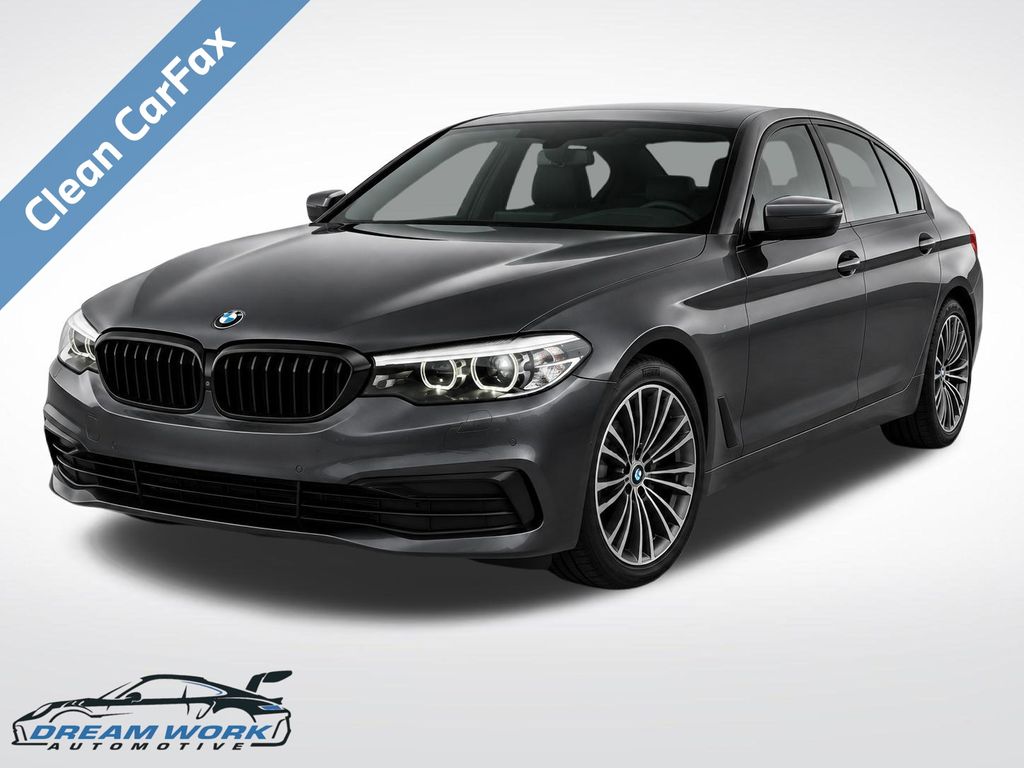 Gray (Dark Graphite) 2019 BMW 5 Series Sedan Rear-Wheel Drive 8-Speed Automatic