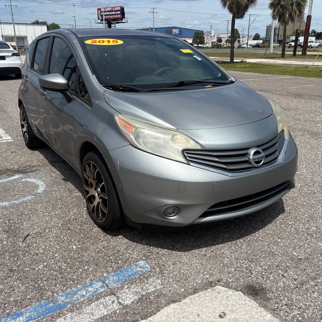 Magnetic Gray Metallic 2015 Nissan Versa Note SV Hatchback Front-Wheel Drive Continuously Variable Transmission