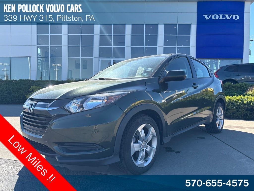 Misty Green Pearl 2016 Honda HR-V LX AWD SUV / Crossover All-Wheel Drive Continuously Variable Transmission
