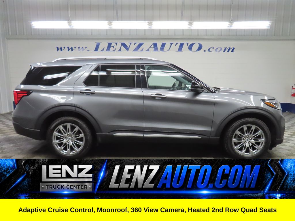 Carbonized Gray Metallic 2026 Ford Explorer SUV / Crossover All-Wheel Drive Automatic