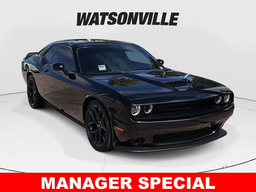 Pitch Black Clearcoat 2023 Dodge Challenger Coupe Rear-Wheel Drive 8-Speed Automatic
