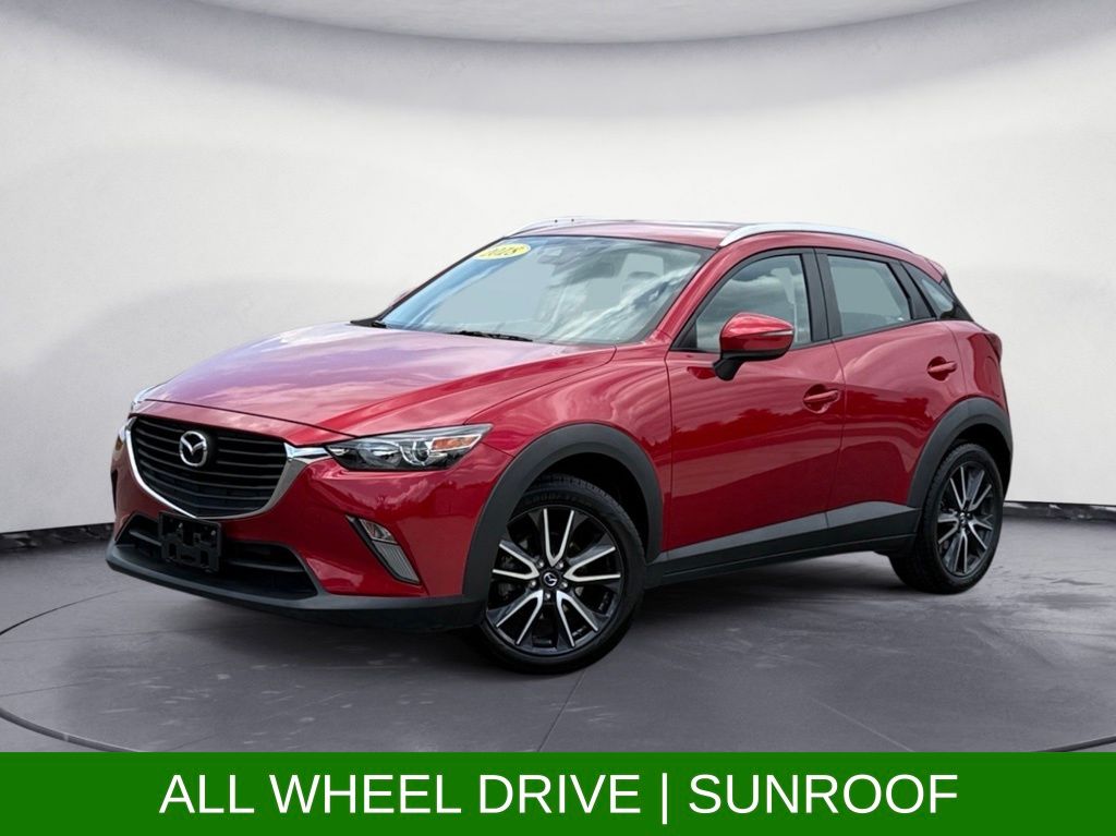Soul Red Metallic 2018 Mazda CX-3 SUV / Crossover All-Wheel Drive 6-Speed Automatic