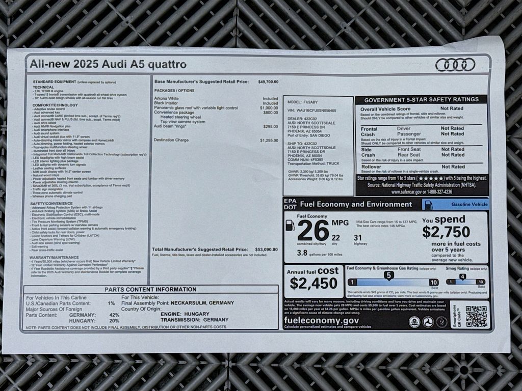 Thumbnail: 2025 Audi A5 - 9