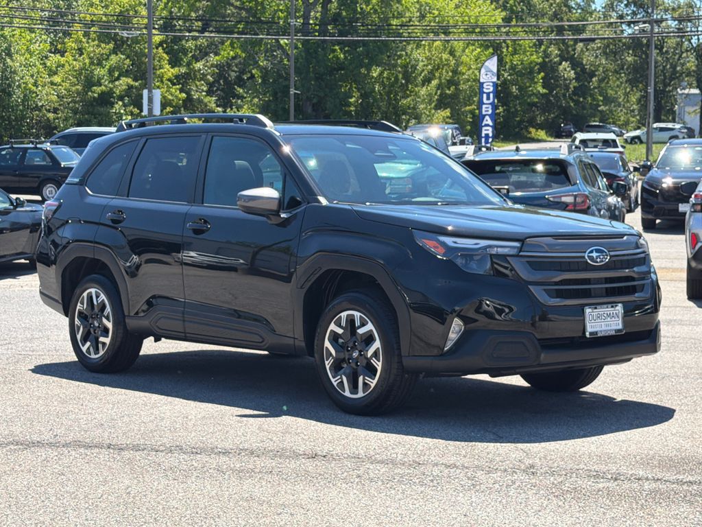 Crystal Black Silica 2026 Subaru Forester SUV / Crossover All-Wheel Drive Continuously Variable Transmission