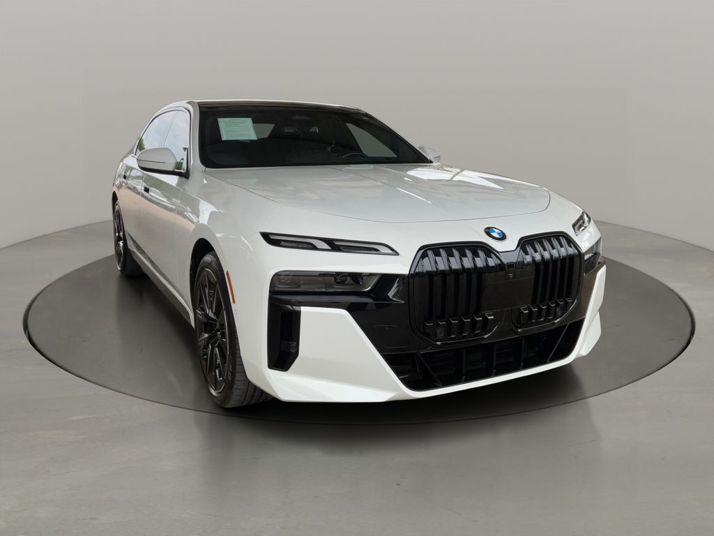 Alpine White 2024 BMW 7 Series 740i xDrive AWD Sedan All-Wheel Drive 8-Speed Automatic