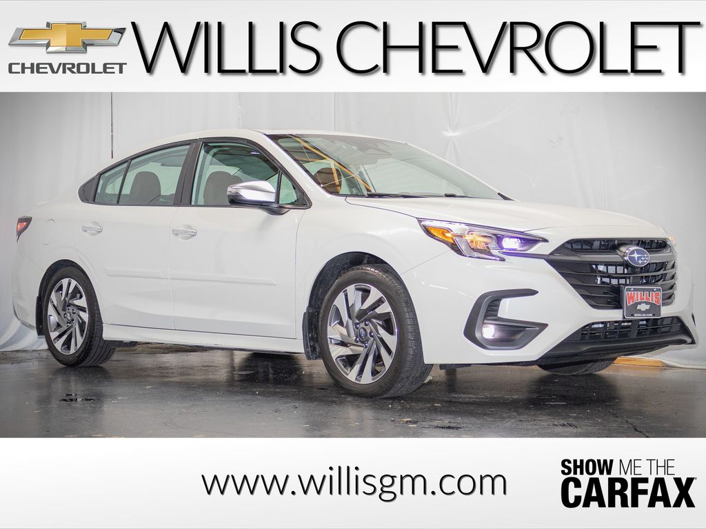 Crystal White Pearl 2024 Subaru Legacy Sedan All-Wheel Drive Continuously Variable Transmission
