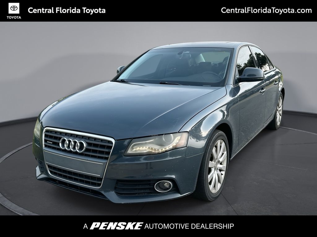 Gray 2009 Audi A4 Sedan  6-Speed Manual