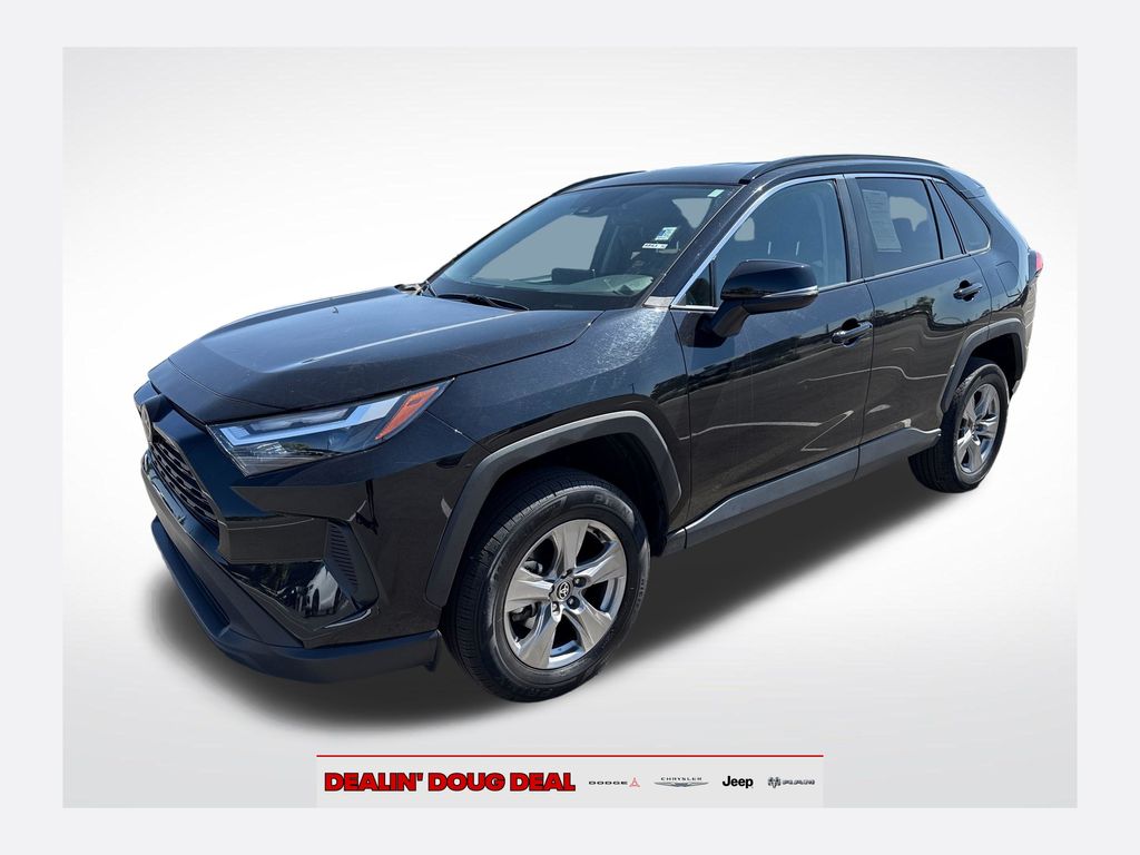 Midnight Black Metallic 2025 Toyota RAV4 SUV / Crossover Front-Wheel Drive 8-Speed Automatic