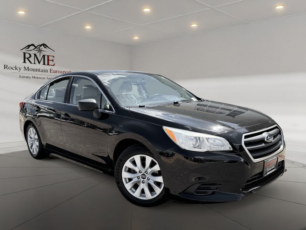 Crystal Black Silica 2017 Subaru Legacy Sedan All-Wheel Drive Continuously Variable Transmission