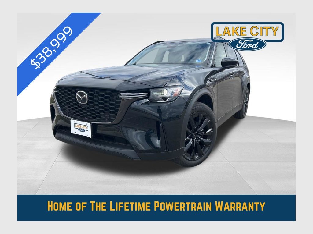Jet Black Mica 2026 Mazda CX-90 3.3 Turbo Premium Sport AWD SUV / Crossover All-Wheel Drive 8-Speed Automatic