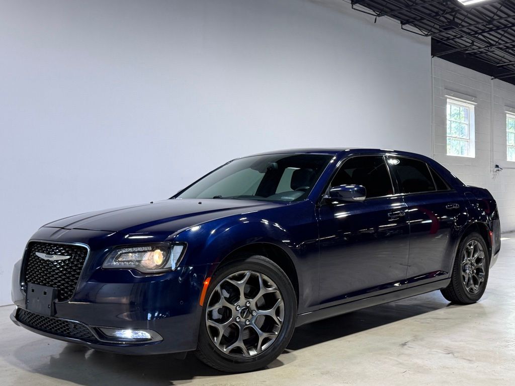 Jazz Blue Pearlcoat 2016 Chrysler 300 Sedan All-Wheel Drive 8-Speed Automatic