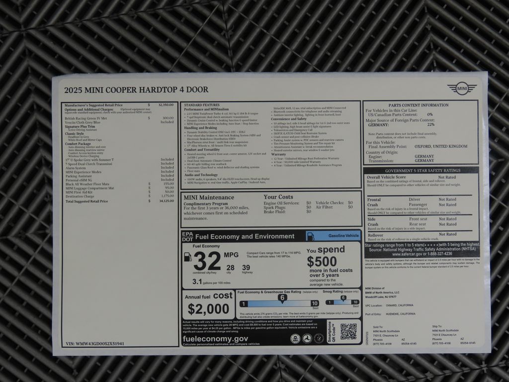Thumbnail: 2025 MINI Cooper - 10