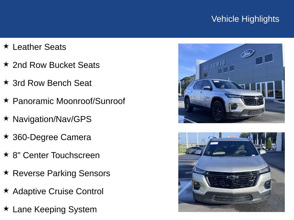 2022 Chevrolet Traverse RS