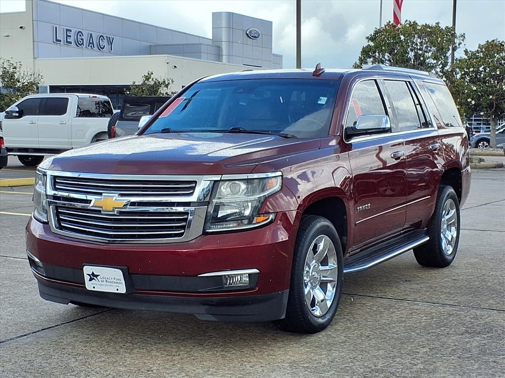 2018 Chevrolet Tahoe Premier Red at Classic Elite Chevrolet Sugar Land