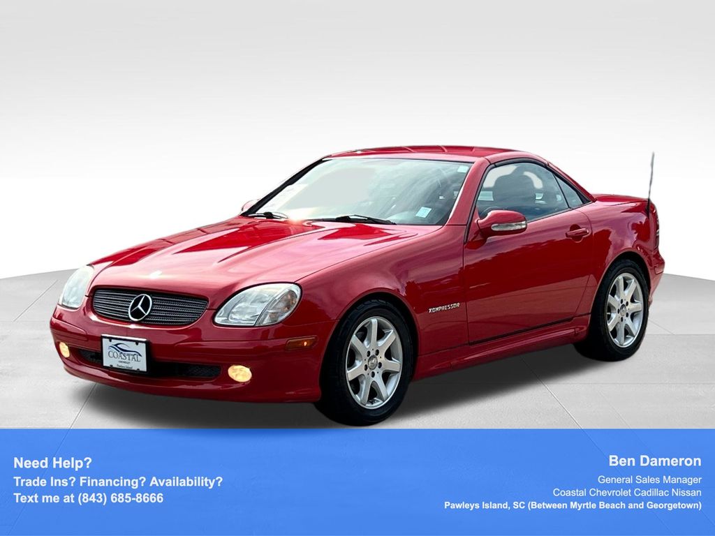 2001 Mercedes-Benz SLK 230 Kompressor
