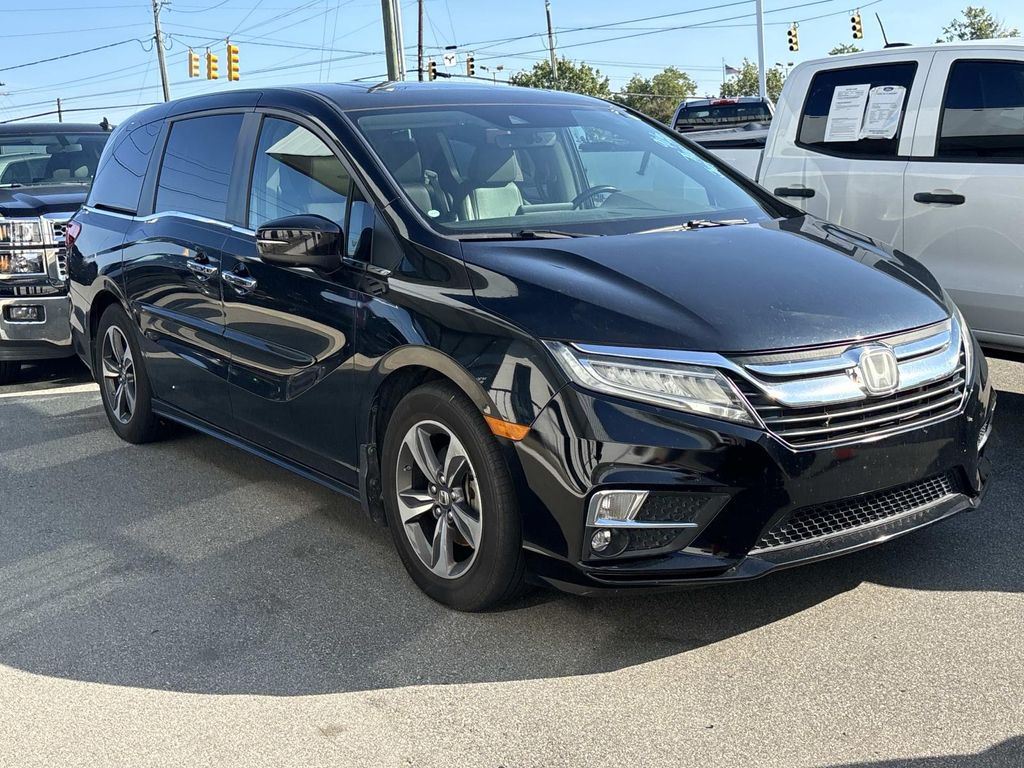 Black (Obsidian Blue) 2019 Honda Odyssey Minivan Front-Wheel Drive Automatic