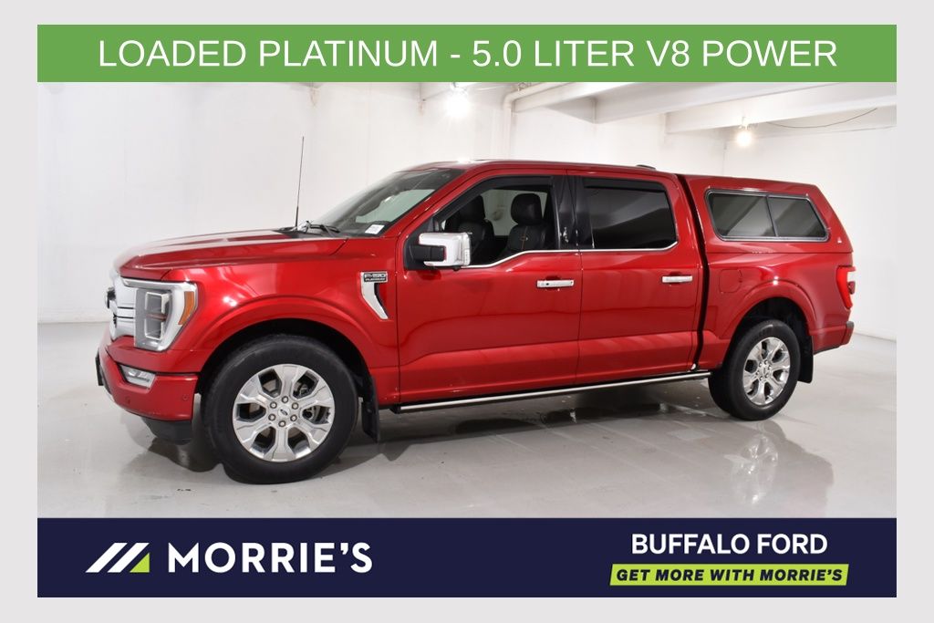 Red Metallic 2022 Ford F-150 Pickup Truck 4X2 Automatic