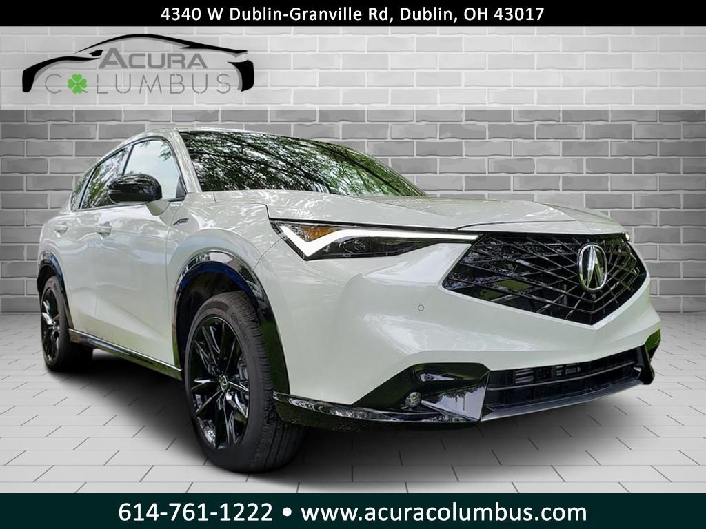 Platinum White Pearl 2026 Acura ADX SUV / Crossover All-Wheel Drive Continuously Variable Transmission