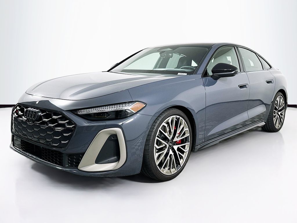 Magnet Gray 2025 Audi S5 Sedan All-Wheel Drive 7-Speed Automatic