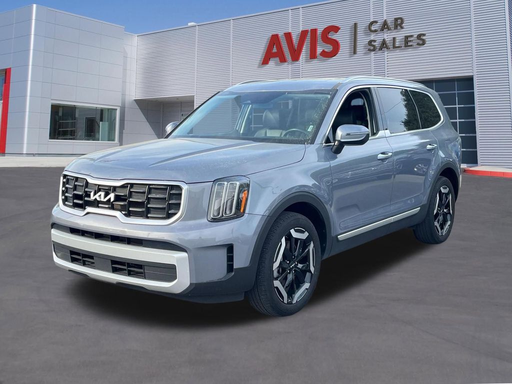 Everlasting Silver 2025 Kia Telluride S FWD SUV / Crossover Front-Wheel Drive 8-Speed Automatic