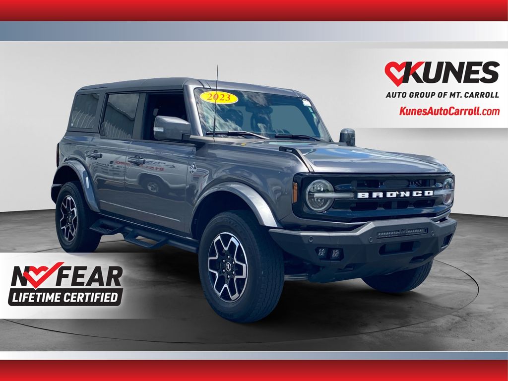 Carbonized Gray Metallic 2023 Ford Bronco SUV / Crossover Four-Wheel Drive Automatic